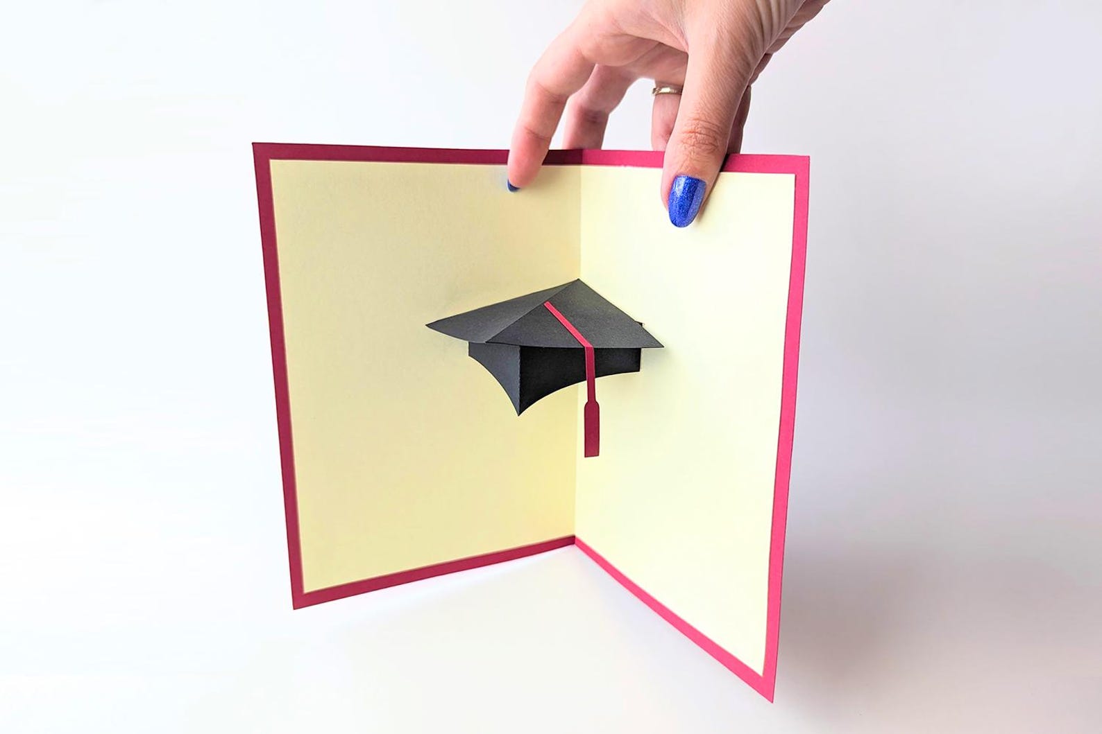 Graduation Cap Pop up Card SVG and PDF Design - Etsy Canada