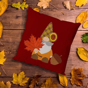 Herbst Wichtel Stickdatei