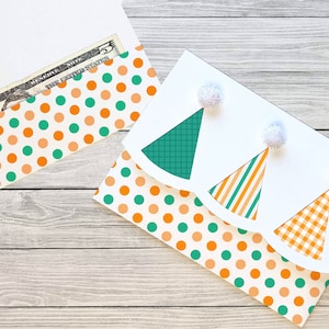 Party Hat Money Holder Card Fichier SVG