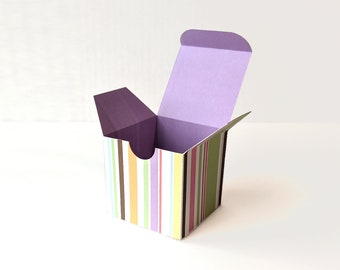 Cube Gift Box SVG Design