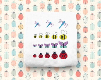 Bugs Micro Embroidery File Set