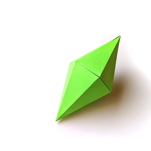 12 Sided 3D Gem SVG and PDF Design