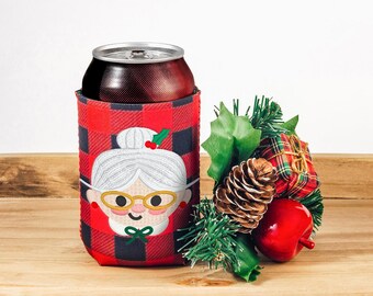 Mrs Claus Gesicht Mini Stickdatei