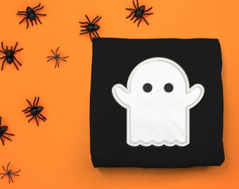 Fichier de broderie appliqué fantôme mignon