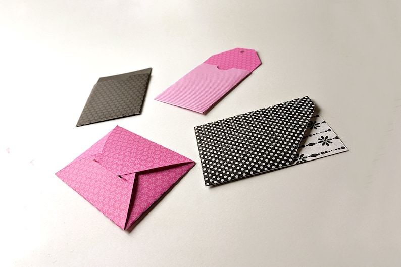Download Paper Gift Card Holder Set Svg Pdf Design Etsy
