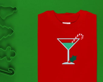 Christmas Cocktail Embroidery File