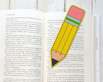 Pencil Bookmark ITH Applique Embroidery File