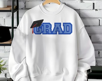 Grad with Cap Applique Embroidery File