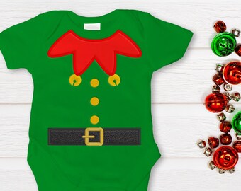 Elfen Outfit Applikation Stickdatei