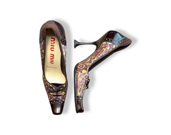 Miu Miu AW 1999 Holographic Pumps