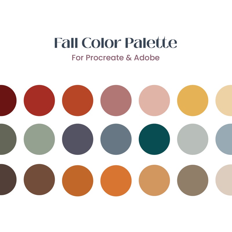Color Palette - Etsy