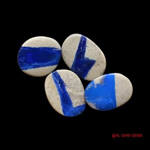 AAA Blue Doublet Opal Cabochon: Designer Gemstone for Jewelry Making
