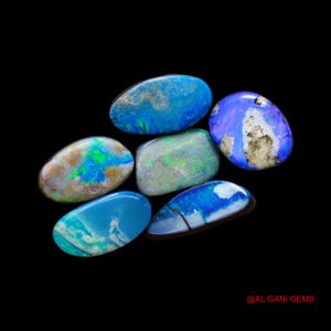 Multicolor Doublet Opal Cabochon: Designer Gemstone for Jewelry - D-152