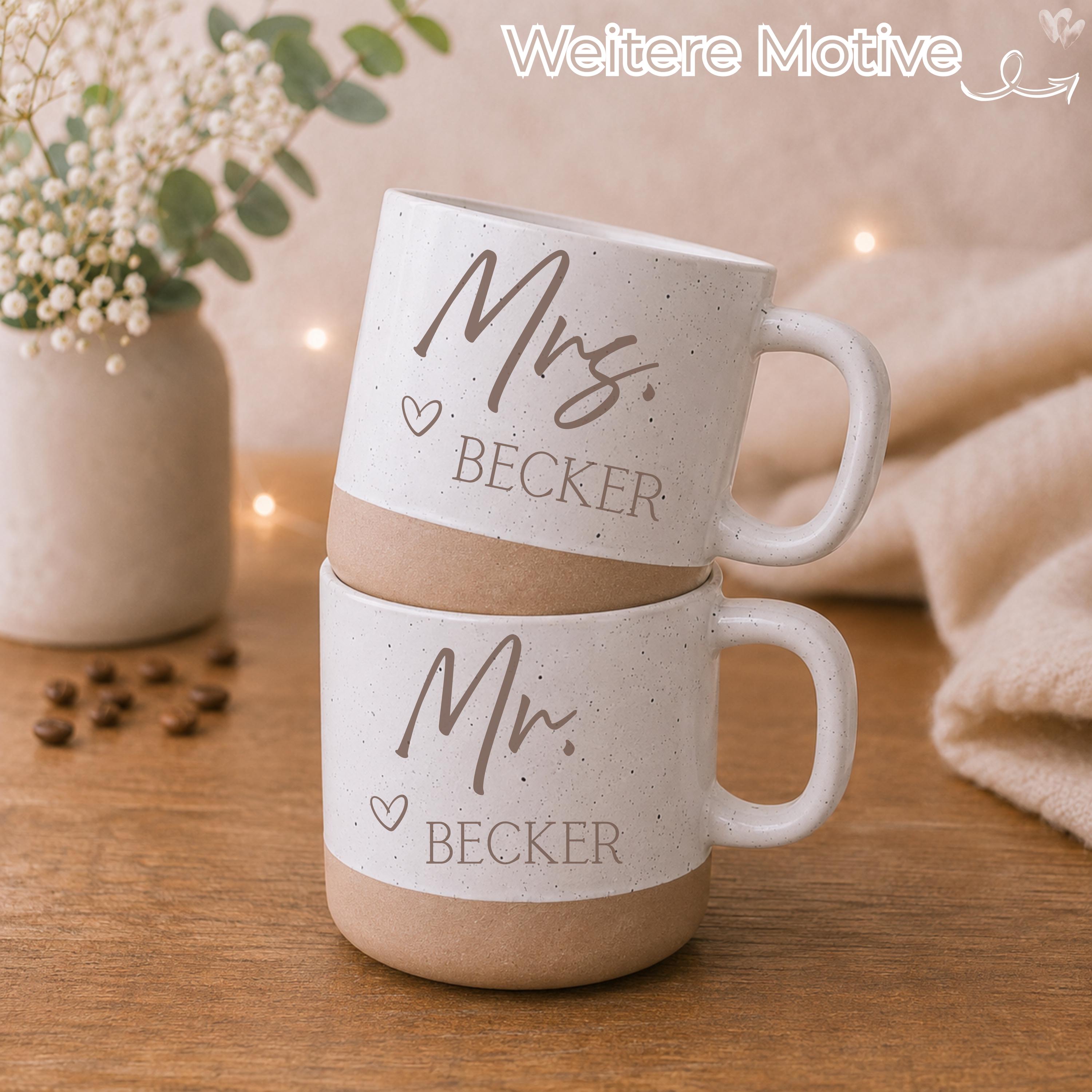 Hochzeit tassen