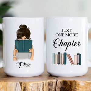 Bookworm Mug, Book Lover Gift, Reader Mug, Custom Name Mug, Librarian Mug, Bookish Gift, Custom Teacher Mug, Bookworm Gifts, Book Lover Mug
