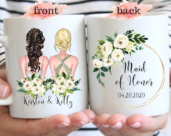Custom Maid Of Honor Mug, Will You Be My Maid Of Honor Mug, Maid Of Honor Proposal Mug, Maid Of Honor Gift, Matron Of Honor Proposal Mug