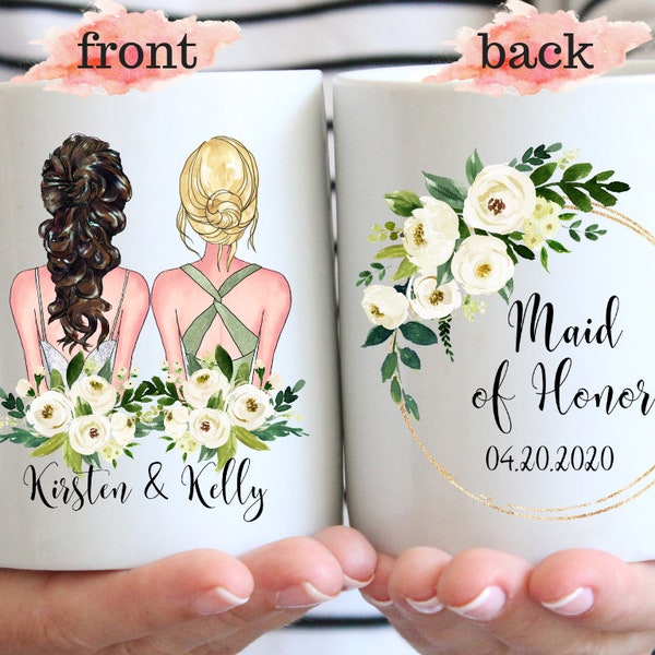 Custom Maid Of Honor Mug, Will You Be My Maid Of Honor Mug, Maid Of Honor Proposal Mug, Maid Of Honor Gift, Matron Of Honor Proposal Mug