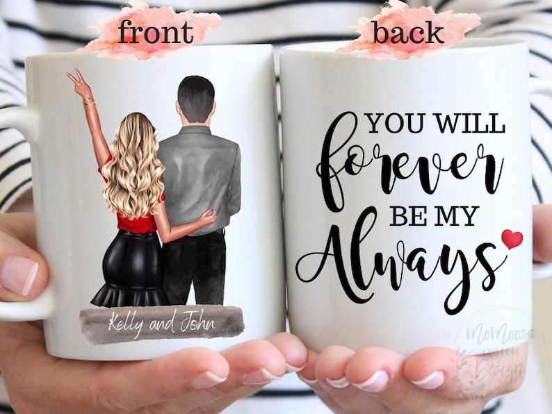 Valentine'S Day Mug, Valentines Day Gift, Gift For Her For Him, Custom Couple Mug, Anniversary Gift, Bride And Groom Mug, Wife And Husband image 10