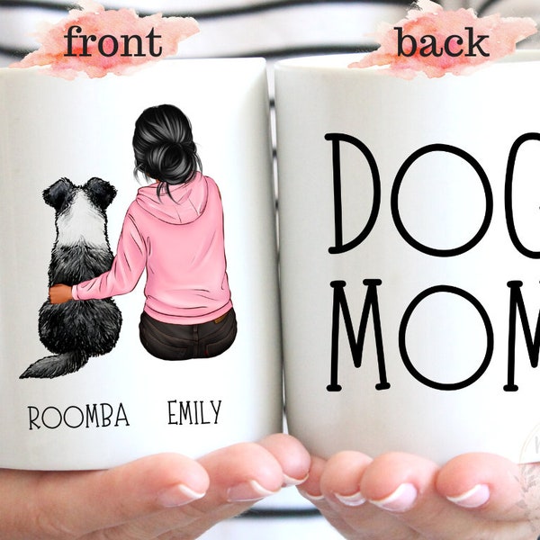 Custom Dog Mom Mug, Personalized Dog Lover Gift, Custom Pet Gift, Dog Owner Gift, Dog Lover Mug, Gift For Dog Mom, Gift For Dog Owner