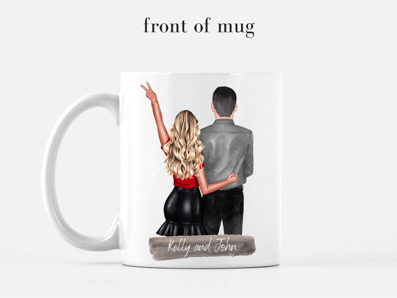 Valentine'S Day Mug, Valentines Day Gift, Gift For Her For Him, Custom Couple Mug, Anniversary Gift, Bride And Groom Mug, Wife And Husband image 7
