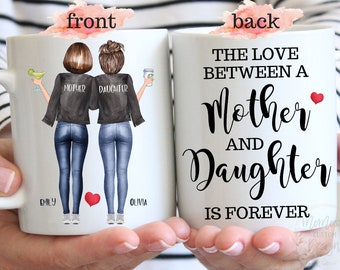 Mother And Daughter Coffee Mug, Mother'S Day Gift From Daughter, Best Mom Ever Gifts, Gift For Mom, World'S Best Mom, Long Distance Mom Gift
