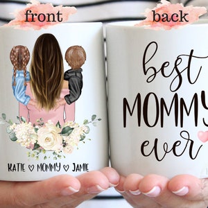 Personalized Mom Mug, Mom Birthday Gift From Daughter, Mothers Day Gift For Mom, Custom Mom And Daughter Gift, Daughter Gift From Mom
