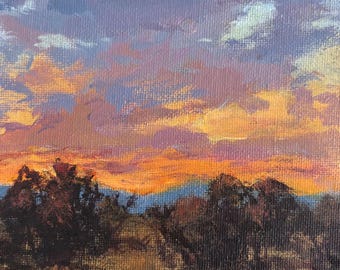 A Promise - 5x5 - inches - ORIGINAL Landscape Painting