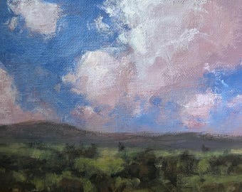The Endless Journey - 5x7 - inches - ORIGINAL Landscape Painting