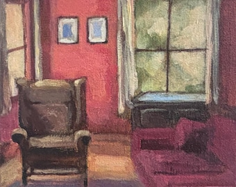 Morning Stillness - 6x6 inches - ORIGINAL Interior Painting