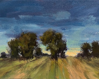 Intuition - 5x7 - inches - ORIGINAL Landscape Painting