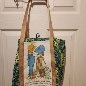 Super Cute Floral Patterned Backpack with Holly Hobbie Design Holly Hobbie Clothing, Shoes & Accessories for Women on Sale  main image 4