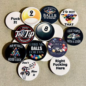 Pool Pocket Marker/Billiard Accessory - Call the winning shot!