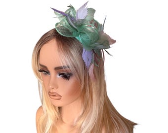 Gedeckter Fascinator für die Fascinator Hochzeit