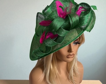 Hatinator verde y fucsia