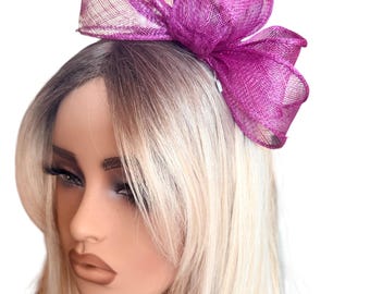 Diadema tocado de uva Siminay para bodas, Ascot