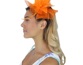 Feder Fascinator für Hochzeiten, Pferderennen und besondere Anlässe