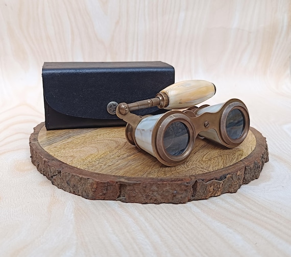 Opera Glasses Vintage Mini Binoculars Inch Brass Opera Glasses – Vintage Mini Binoculars With Leather Case  Australia