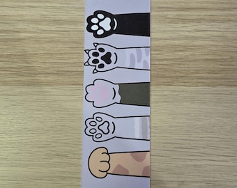 5×15 cm Cat Bookmarks Double‑Sided | Holographic & Glossy Finishes • Quillia