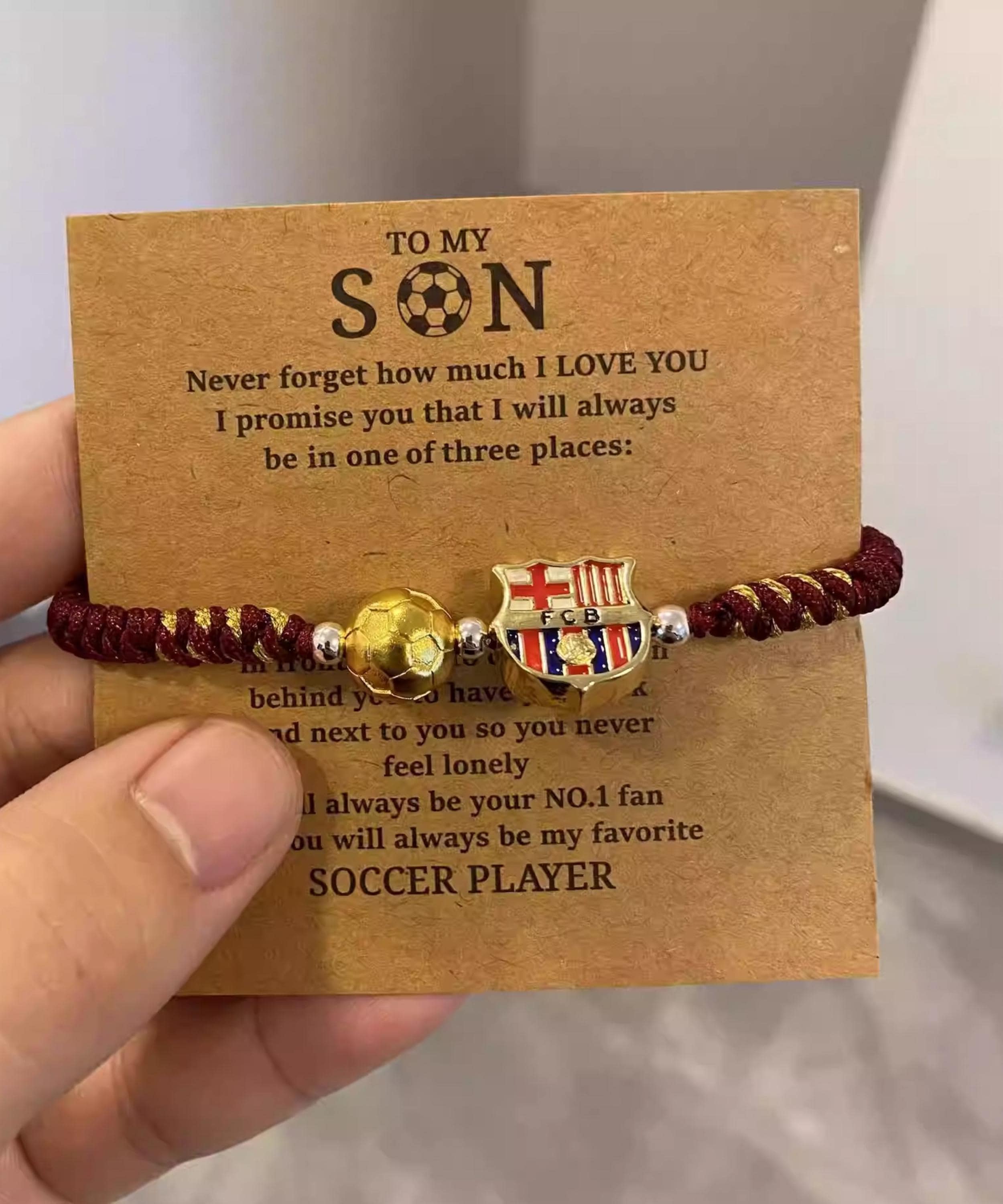 Barcelona Bracelet Real Madrid Bracelet El Barc Handmade Woven