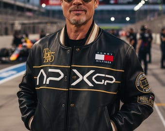Brad Pitt APXGP F1 Racing Team Hoodie – Expensify Sponsor Jacket