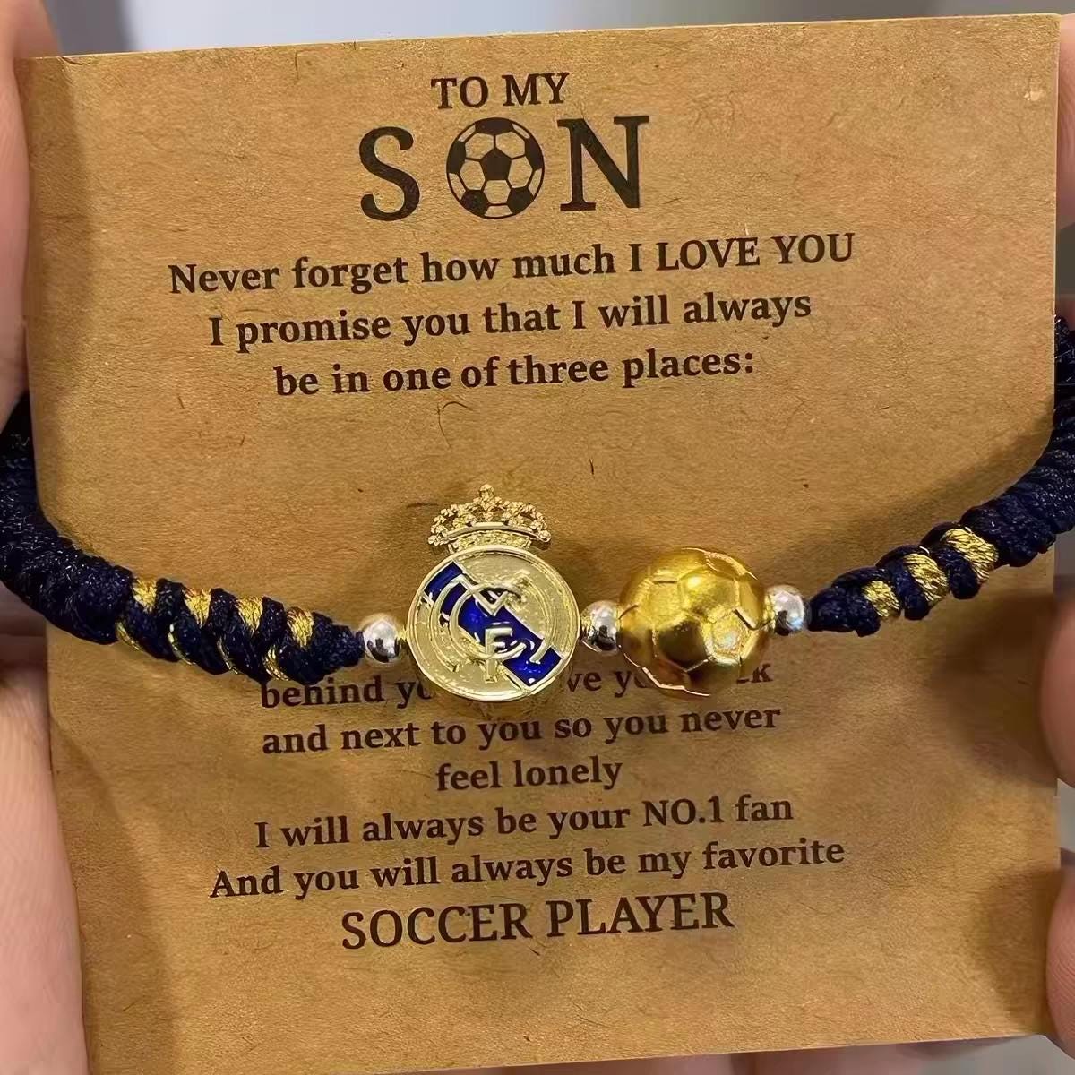 Barcelona Bracelet Real Madrid Bracelet El Barc Handmade Woven