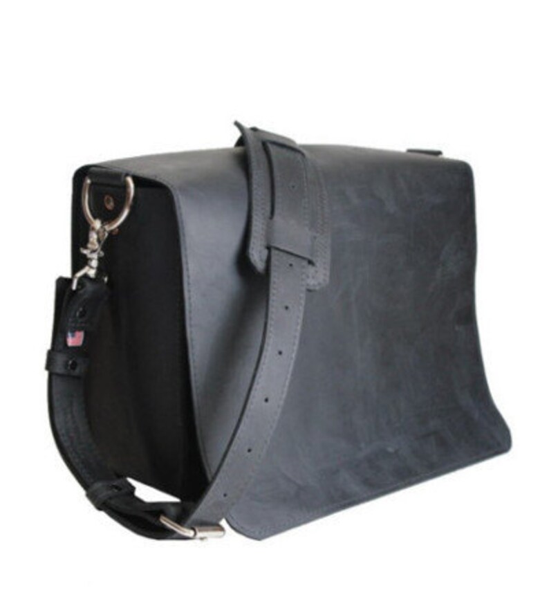 15 Black Belmar Mission Leather Briefcase Made In - Full Grain Leather Briefcase Made In Usa 15 Black Belmar Mission Leather Briefcase Made In - Full Grain Leather Briefcase Made In Usa
