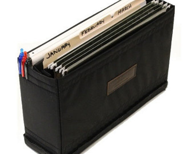 NEW Briefcase File Organizer and Insert Handmade in the Etsy