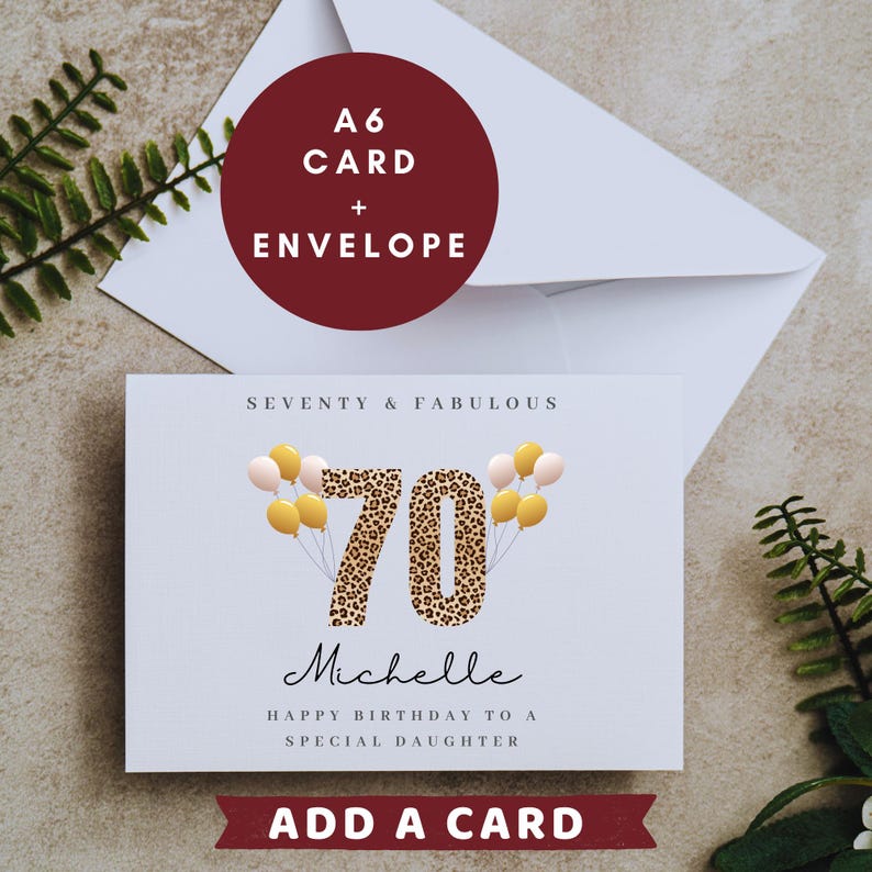 Personalised Daughter 70th Birthday Candle Daughter 70th Birthday Gifts ...