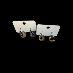 Tiger&#39;s eye earrings