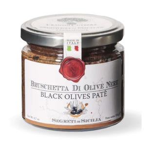 Bruschetta aux olives noires