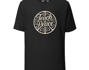 Teach Peace – Peace Sign Tee – Rebels & Rights