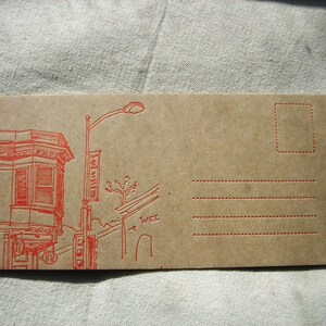 Cartolina tipografica Bay Area Crossroads - Ashby/College