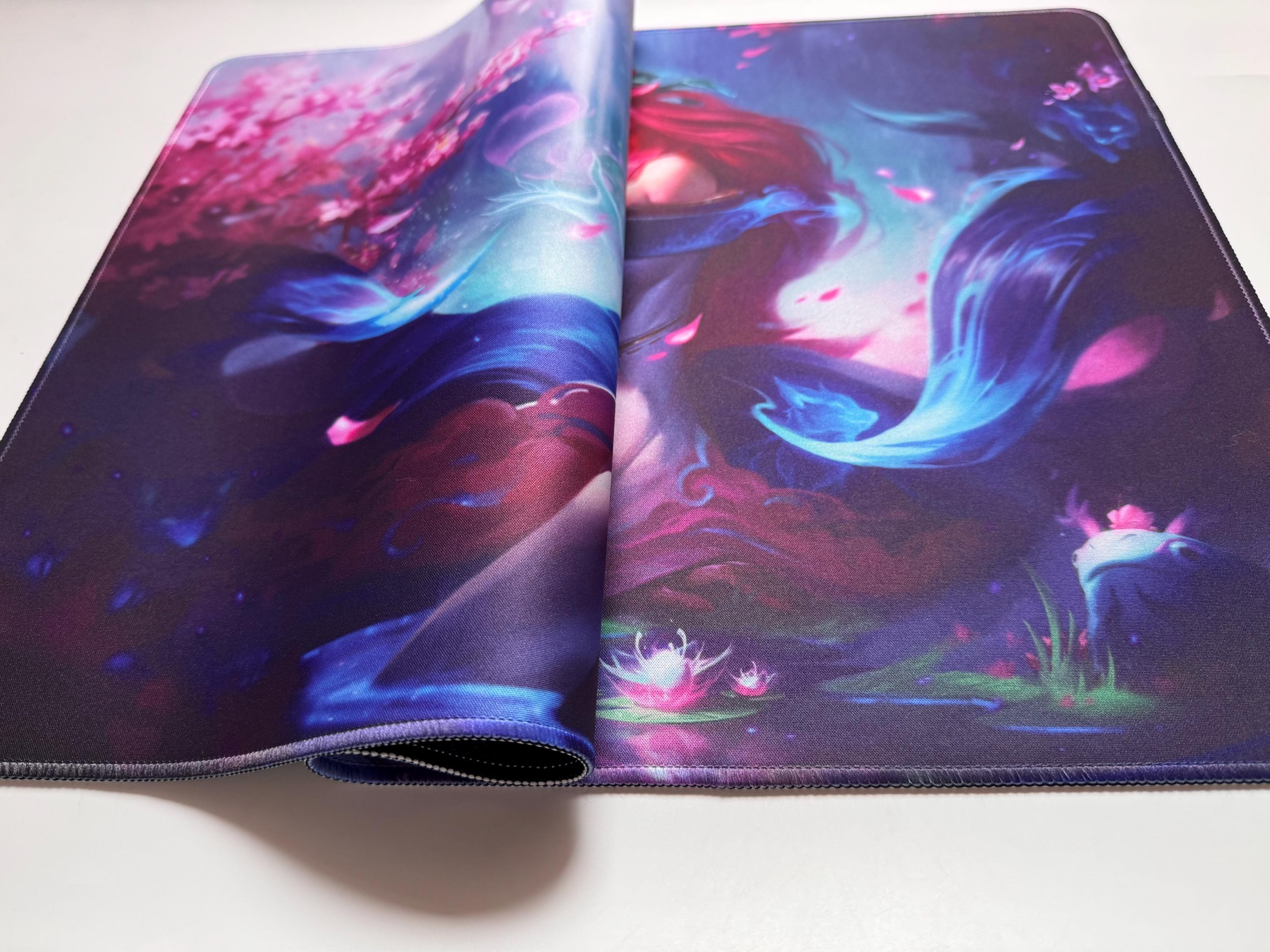 Ahri Spirit Blossom Playmat Riftbound LOL - Riftbound Trading Card