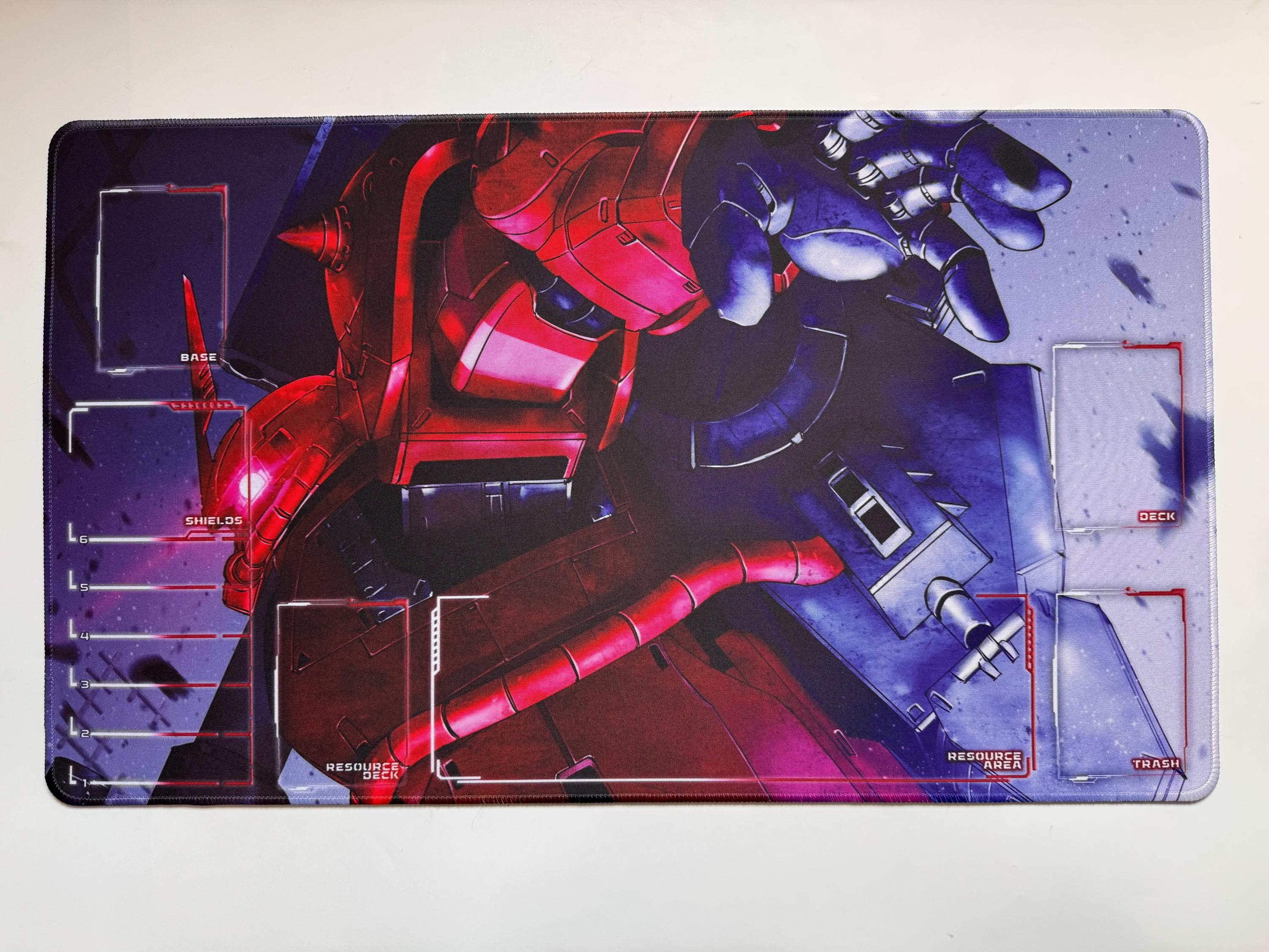 Playmat RX-78-2 Gundam Card Game With Zone 22A - Gundam TCG